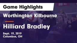 Worthington Kilbourne  vs Hilliard Bradley  Game Highlights - Sept. 19, 2019