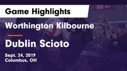 Worthington Kilbourne  vs Dublin Scioto  Game Highlights - Sept. 24, 2019