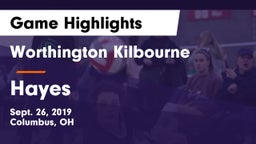 Worthington Kilbourne  vs Hayes  Game Highlights - Sept. 26, 2019