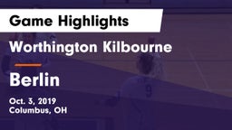 Worthington Kilbourne  vs Berlin Game Highlights - Oct. 3, 2019