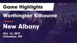 Worthington Kilbourne  vs New Albany  Game Highlights - Oct. 16, 2019