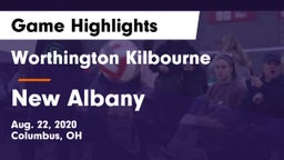 Worthington Kilbourne  vs New Albany Game Highlights - Aug. 22, 2020