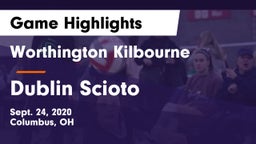 Worthington Kilbourne  vs Dublin Scioto  Game Highlights - Sept. 24, 2020
