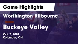 Worthington Kilbourne  vs Buckeye Valley Game Highlights - Oct. 7, 2020