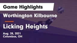Worthington Kilbourne  vs Licking Heights  Game Highlights - Aug. 28, 2021