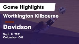 Worthington Kilbourne  vs Davidson  Game Highlights - Sept. 8, 2021