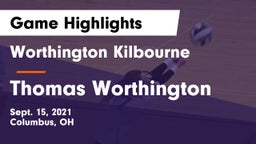 Worthington Kilbourne  vs Thomas Worthington  Game Highlights - Sept. 15, 2021