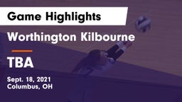 Worthington Kilbourne  vs TBA Game Highlights - Sept. 18, 2021