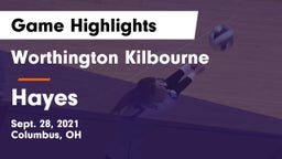 Worthington Kilbourne  vs Hayes  Game Highlights - Sept. 28, 2021