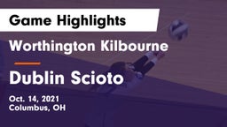 Worthington Kilbourne  vs Dublin Scioto  Game Highlights - Oct. 14, 2021