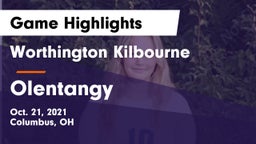 Worthington Kilbourne  vs Olentangy Game Highlights - Oct. 21, 2021