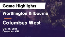 Worthington Kilbourne  vs Columbus West Game Highlights - Oct. 19, 2021