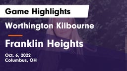 Worthington Kilbourne  vs Franklin Heights  Game Highlights - Oct. 6, 2022