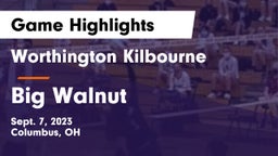 Worthington Kilbourne  vs Big Walnut  Game Highlights - Sept. 7, 2023