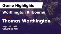 Worthington Kilbourne  vs Thomas Worthington  Game Highlights - Sept. 20, 2023