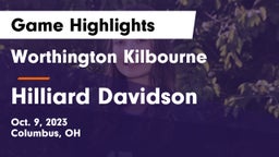 Worthington Kilbourne  vs Hilliard Davidson Game Highlights - Oct. 9, 2023