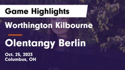 Worthington Kilbourne  vs Olentangy Berlin Game Highlights - Oct. 25, 2023