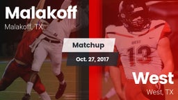 Matchup: Malakoff  vs. West  2017