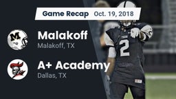 Recap: Malakoff  vs. A Academy 2018