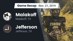 Recap: Malakoff  vs. Jefferson  2019