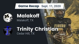 Recap: Malakoff  vs. Trinity Christian  2020