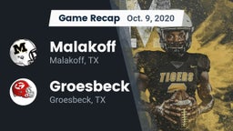 Recap: Malakoff  vs. Groesbeck  2020