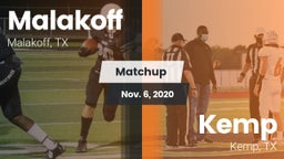 Matchup: Malakoff  vs. Kemp  2020