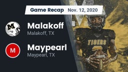 Recap: Malakoff  vs. Maypearl  2020