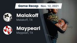 Recap: Malakoff  vs. Maypearl  2021