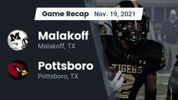 Recap: Malakoff  vs. Pottsboro  2021