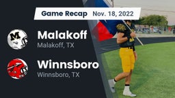 Recap: Malakoff  vs. Winnsboro  2022