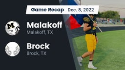 Recap: Malakoff  vs. Brock  2022