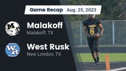 Recap: Malakoff  vs. West Rusk  2023