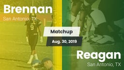 Matchup: Brennan  vs. Reagan  2019