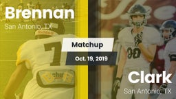 Matchup: Brennan  vs. Clark  2019