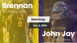 Matchup: Brennan  vs. John Jay  2020
