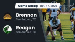 Recap: Brennan  vs. Reagan  2020