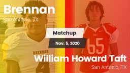 Matchup: Brennan  vs. William Howard Taft  2020