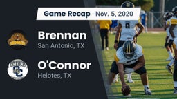 Recap: Brennan  vs. O'Connor  2020