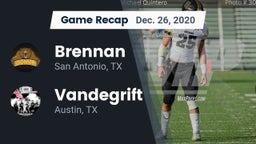 Recap: Brennan  vs. Vandegrift  2020