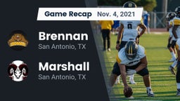 Recap: Brennan  vs. Marshall  2021