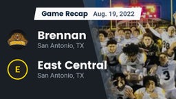 Recap: Brennan  vs. East Central  2022