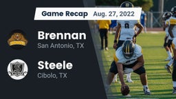Recap: Brennan  vs. Steele  2022