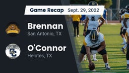 Recap: Brennan  vs. O'Connor  2022