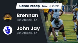 Recap: Brennan  vs. John Jay  2022
