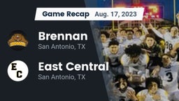 Recap: Brennan  vs. East Central  2023