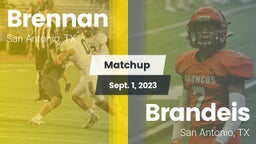 Matchup: Brennan  vs. Brandeis  2023