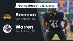 Recap: Brennan  vs. Warren  2023