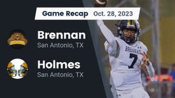 Recap: Brennan  vs. Holmes  2023