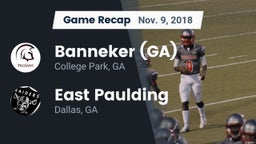 Recap: Banneker  (GA) vs. East Paulding  2018